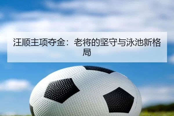 汪顺主项夺金：老将的坚守与泳池新格局